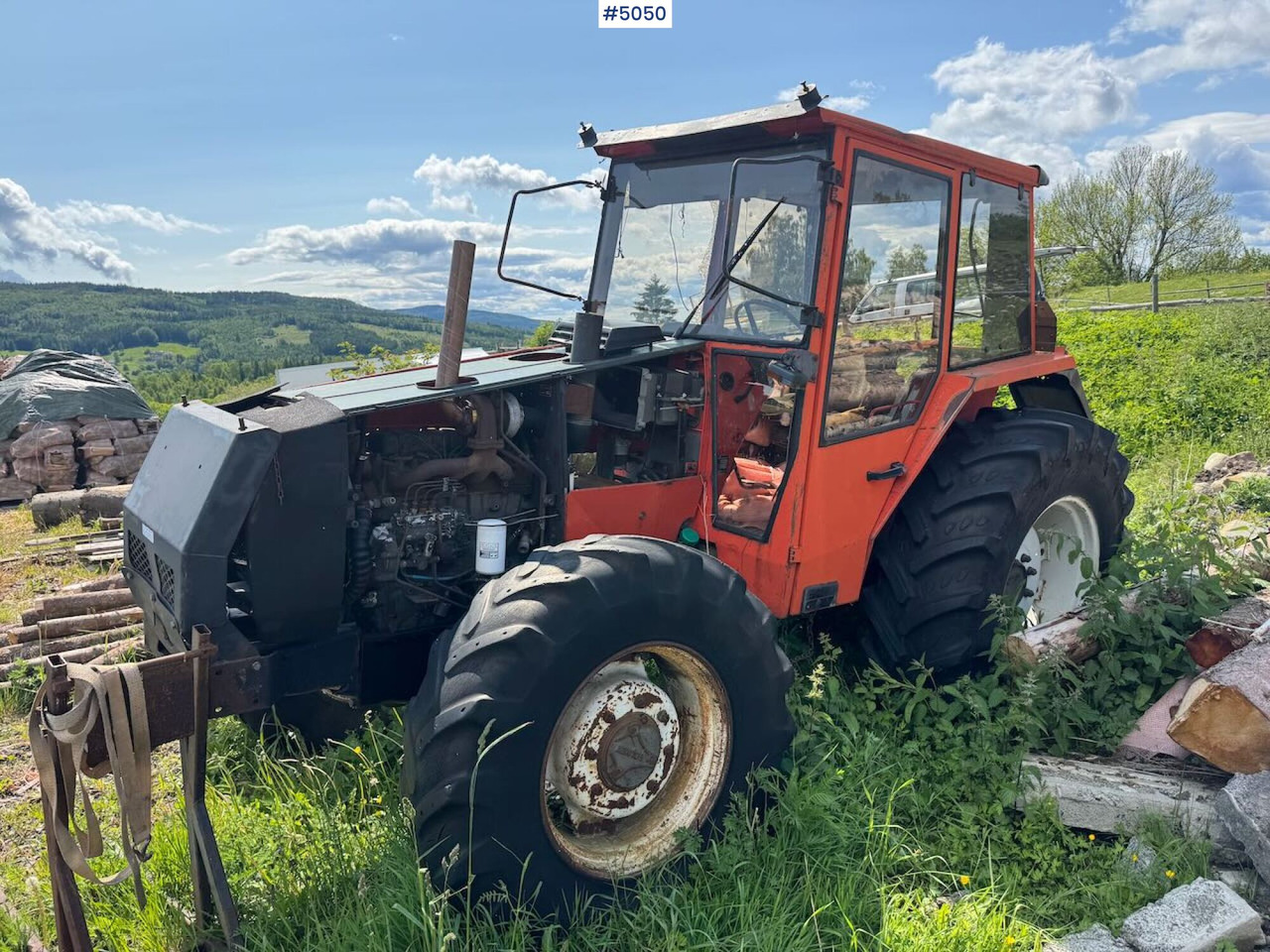 1985 Valmet 705 Turbo rep. Object - Farm tractor: picture 3 1985 Valmet 705 Turbo rep. Object - Farm tractor: picture 3