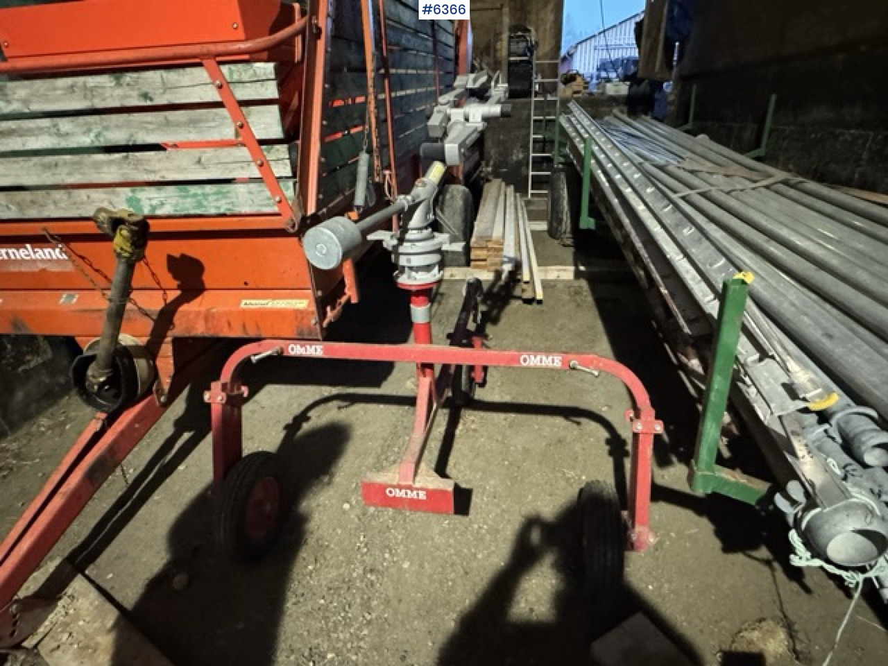 1990 Omme water tanker with Rovatti pump, cannon and pipes - Sprayer: picture 4 1990 Omme water tanker with Rovatti pump, cannon and pipes - Sprayer: picture 4