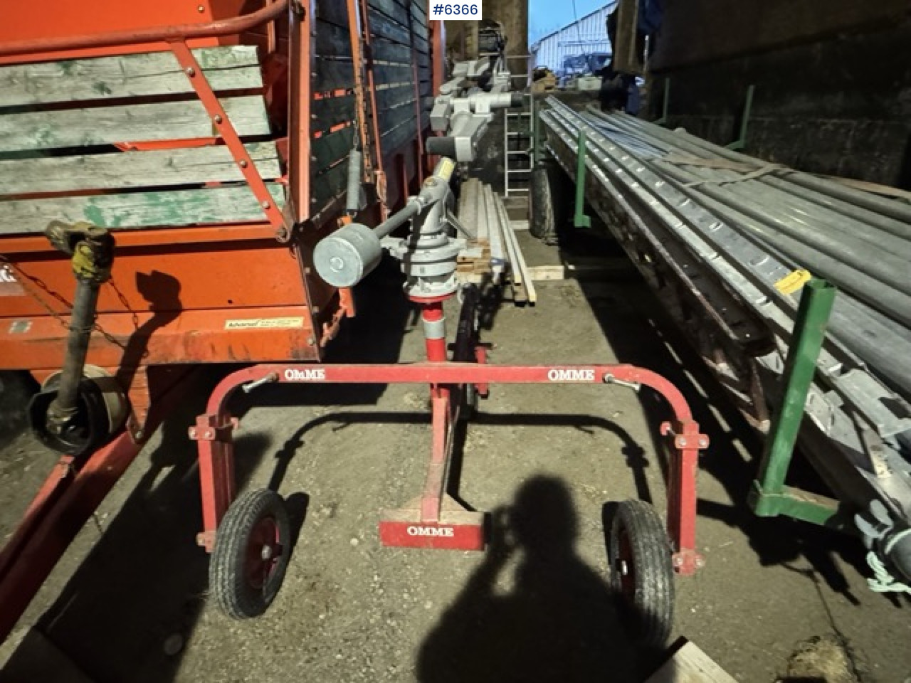 1990 Omme water tanker with Rovatti pump, cannon and pipes - Sprayer: picture 5 1990 Omme water tanker with Rovatti pump, cannon and pipes - Sprayer: picture 5