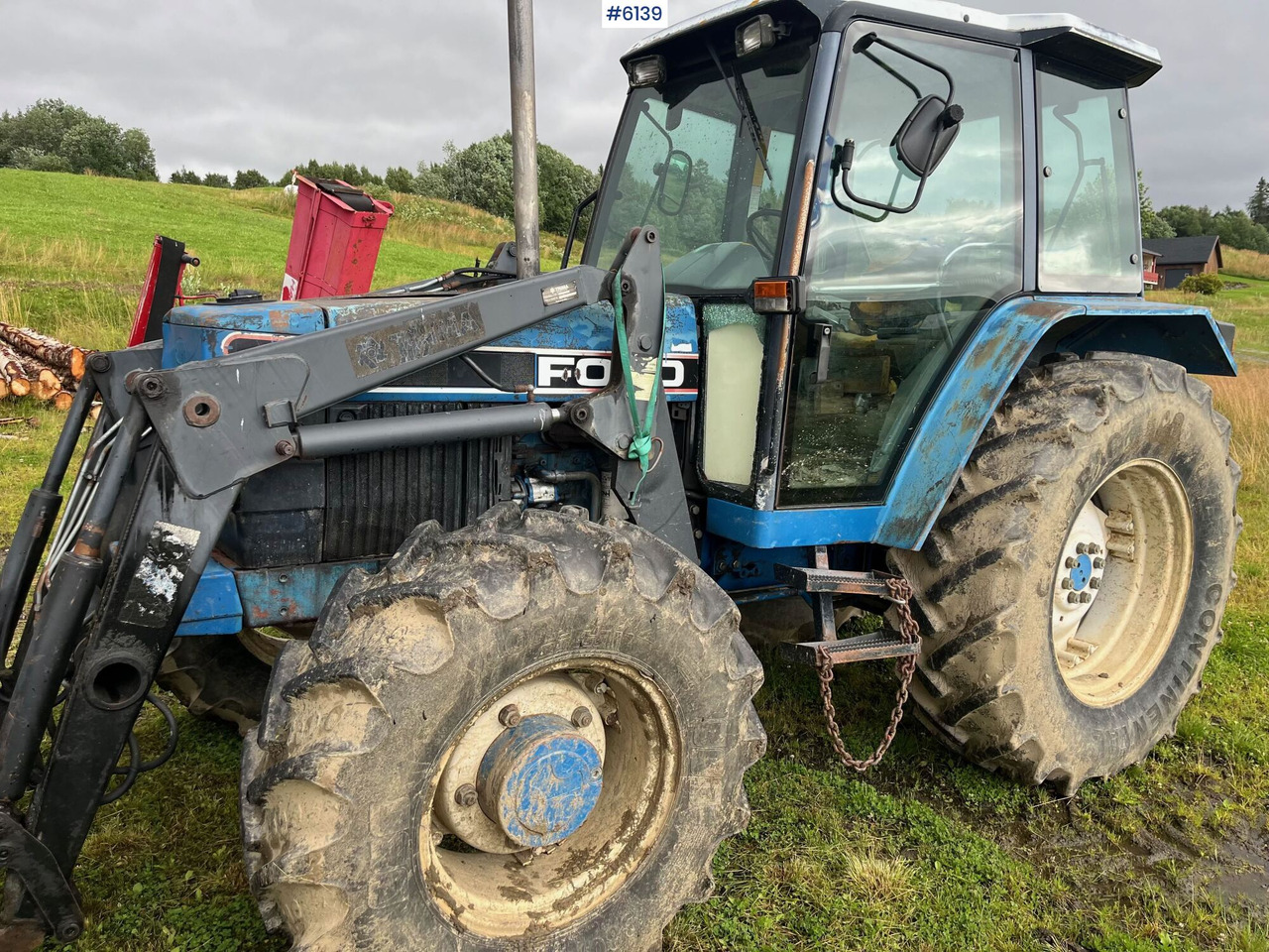 1992 Ford 5640 w/ Trima front loader - Farm tractor: picture 1 1992 Ford 5640 w/ Trima front loader - Farm tractor: picture 1