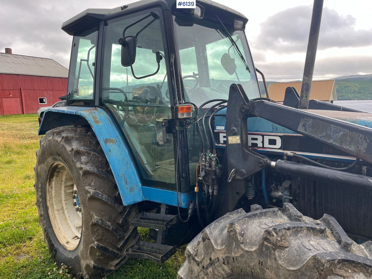 1992 Ford 5640 w/ Trima front loader - Farm tractor: picture 2 1992 Ford 5640 w/ Trima front loader - Farm tractor: picture 2