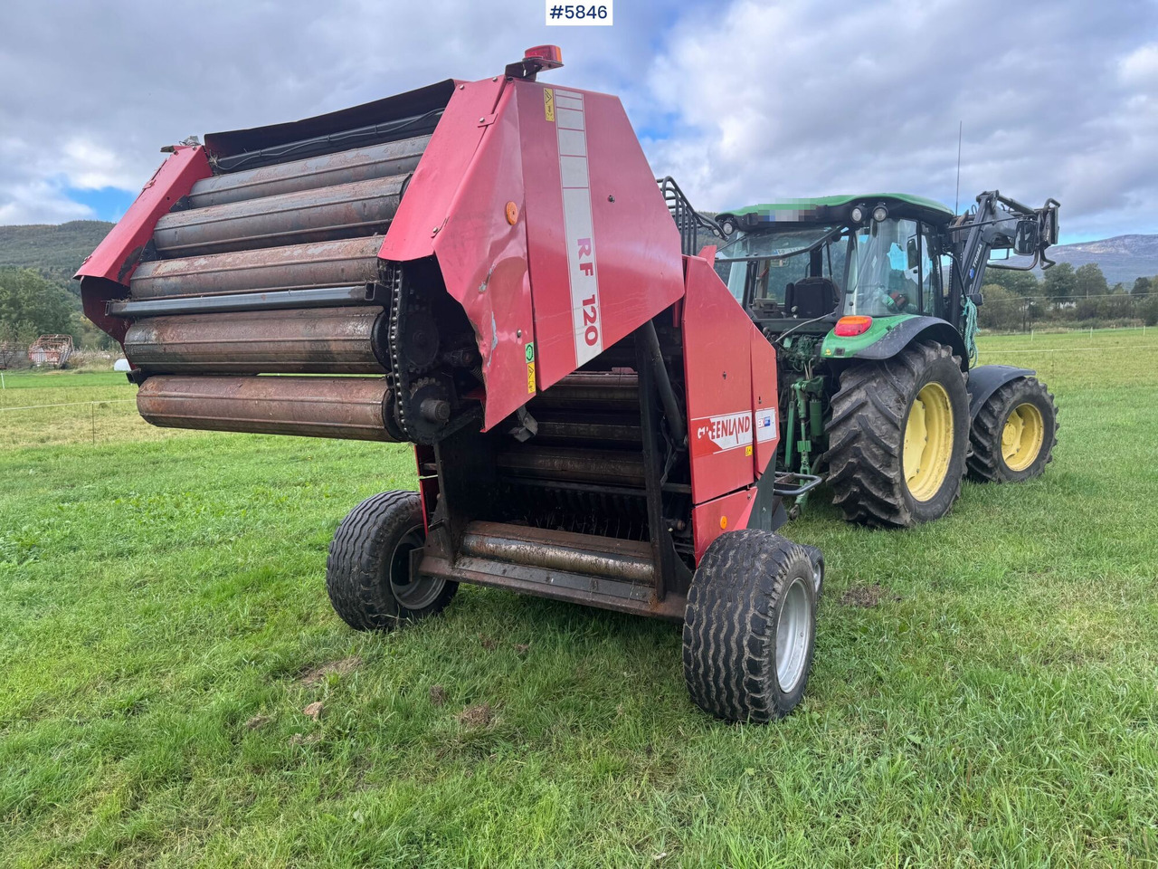1996 Greenland RF120 round baler. WATCH THE VIDEO! - Tedding equipment: picture 2 1996 Greenland RF120 round baler. WATCH THE VIDEO! - Tedding equipment: picture 2
