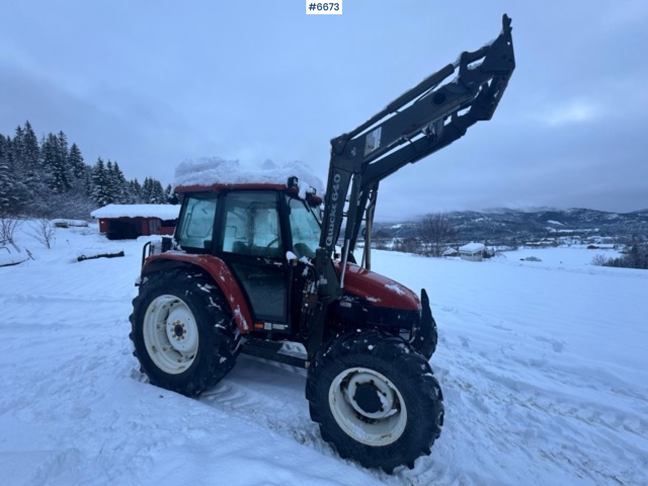 1996 New Holland L75 with front loader and 3rd function - Farm tractor: picture 3 1996 New Holland L75 with front loader and 3rd function - Farm tractor: picture 3