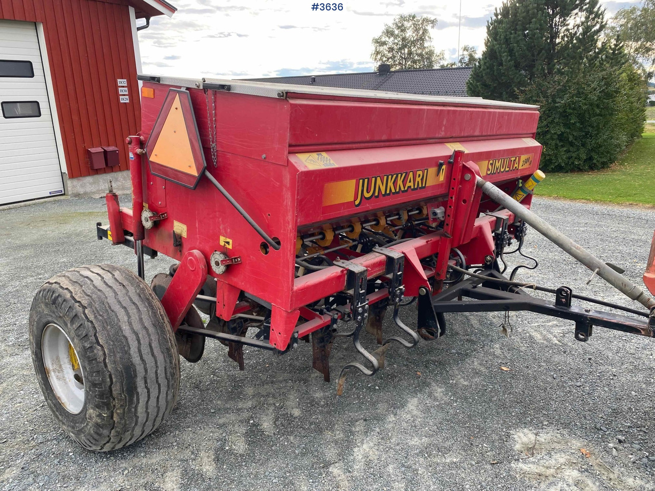 1997 Junkkari Simulta 2500 seed drill - Seed drill: picture 4 1997 Junkkari Simulta 2500 seed drill - Seed drill: picture 4
