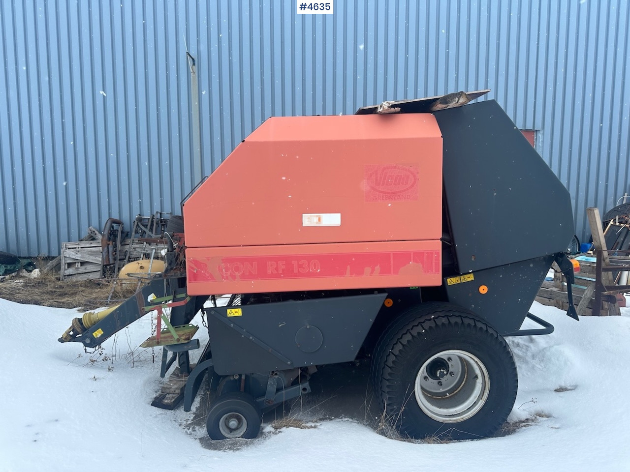 1998 Vicon RF 130 Round baler. - Tedding equipment: picture 4 1998 Vicon RF 130 Round baler. - Tedding equipment: picture 4
