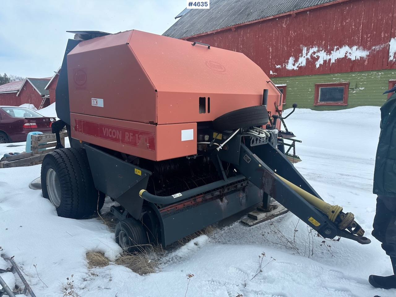 1998 Vicon RF 130 Round baler. - Tedding equipment: picture 5 1998 Vicon RF 130 Round baler. - Tedding equipment: picture 5