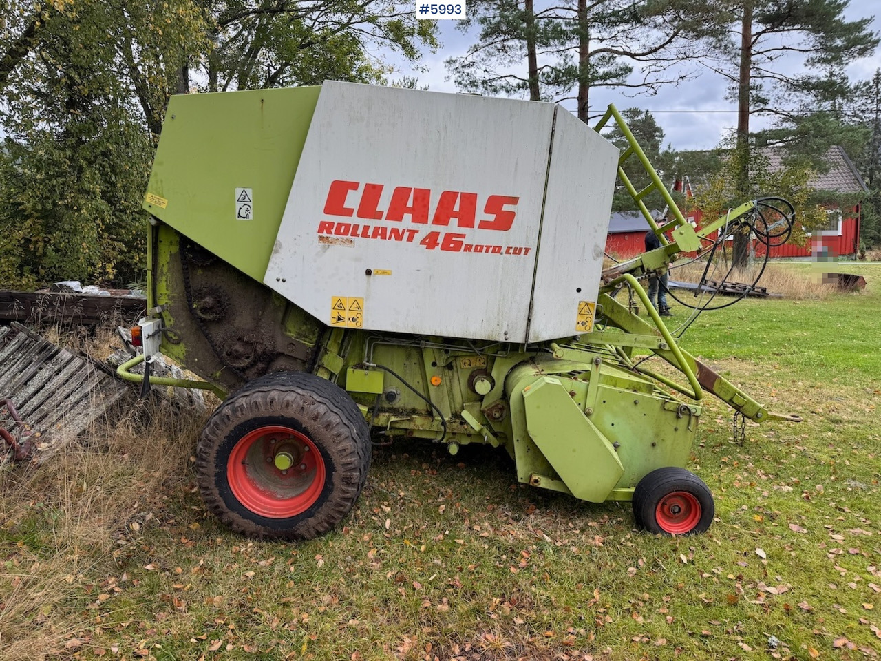 1999 Claas Rollant 46 Rotocut and a dividing baler. - Tedding equipment: picture 4 1999 Claas Rollant 46 Rotocut and a dividing baler. - Tedding equipment: picture 4