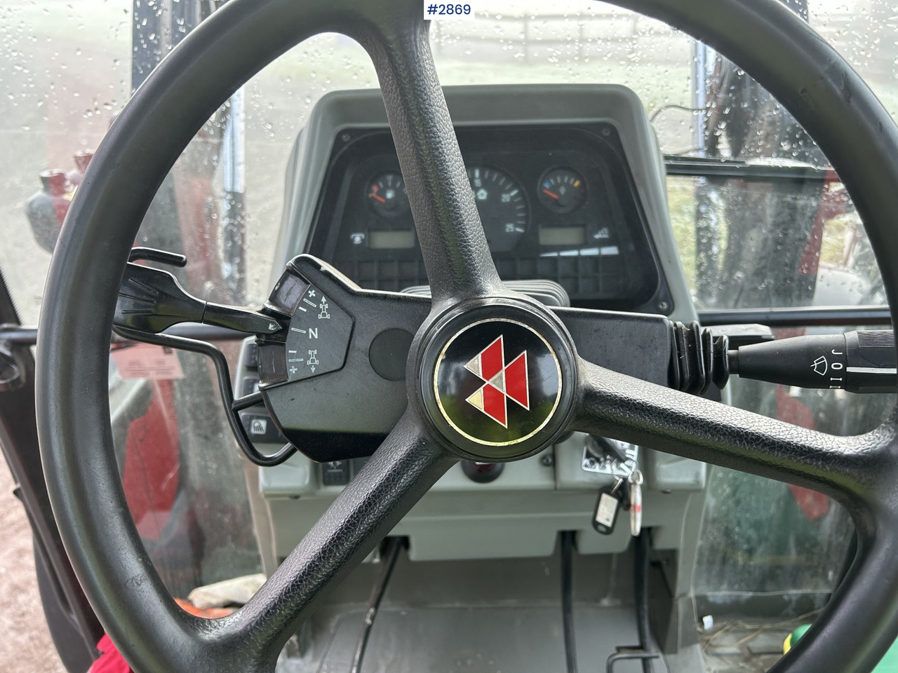 1999 Massey Ferguson 6265 w/ trima 420 front loader leasing 1999 Massey Ferguson 6265 w/ trima 420 front loader: picture 9