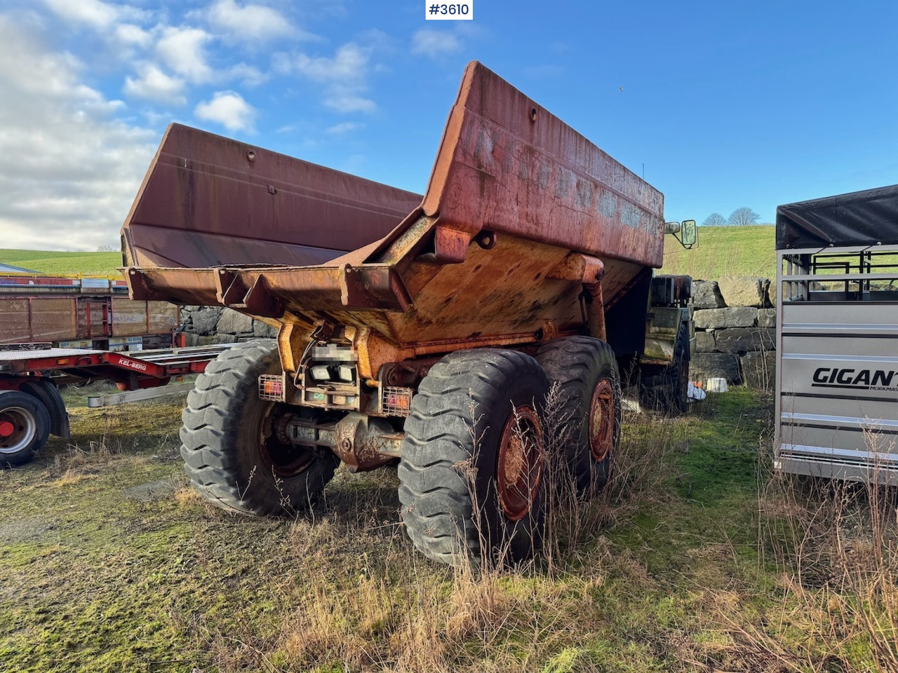 Articulated dumper 1999 Terex TA25 Dumper m/ lite timer.: picture 9 Articulated dumper 1999 Terex TA25 Dumper m/ lite timer.: picture 9