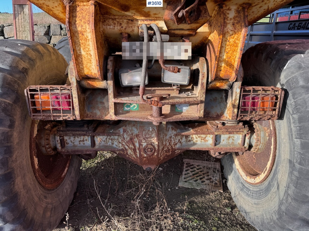 Articulated dumper 1999 Terex TA25 Dumper m/ lite timer.: picture 7 Articulated dumper 1999 Terex TA25 Dumper m/ lite timer.: picture 7