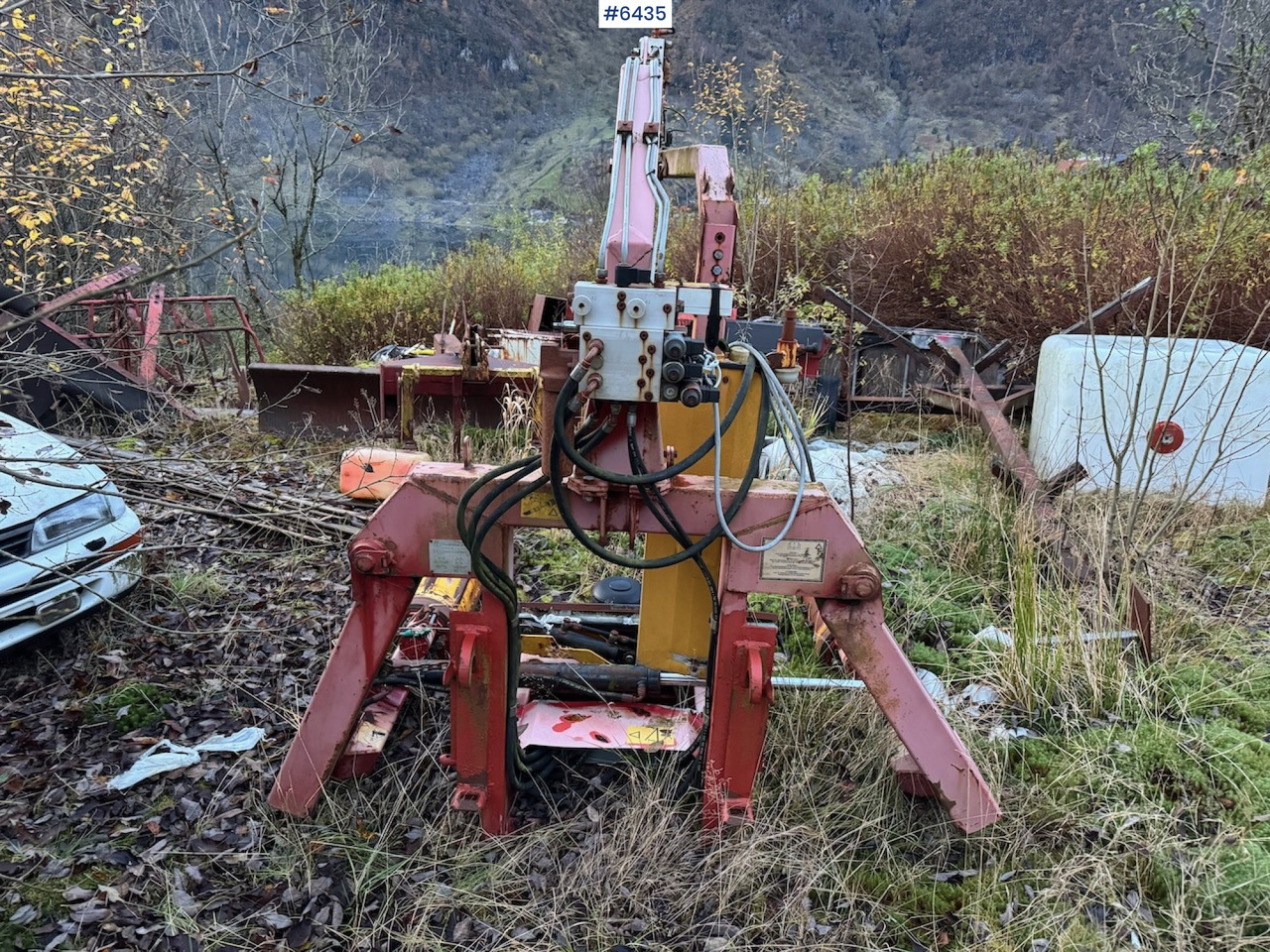 2001 Tellefsdal Auto Wrap 1300 Round bale wrapper. - Tedding equipment: picture 5 2001 Tellefsdal Auto Wrap 1300 Round bale wrapper. - Tedding equipment: picture 5