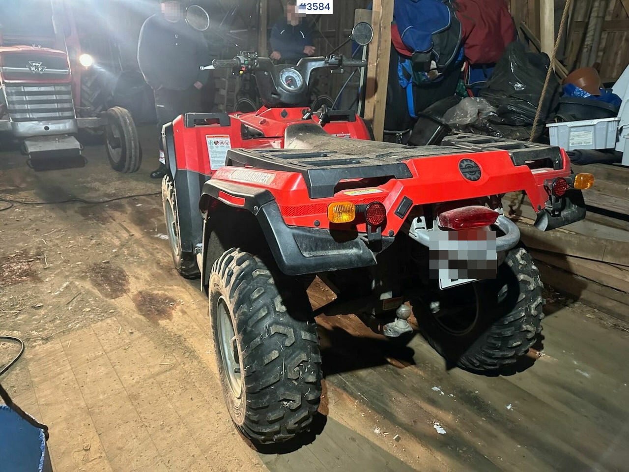 2004 Bombardier Outlander 400 firhjuling w/ Pasture mower and trailer. - ATV/ Quad: picture 5 2004 Bombardier Outlander 400 firhjuling w/ Pasture mower and trailer. - ATV/ Quad: picture 5