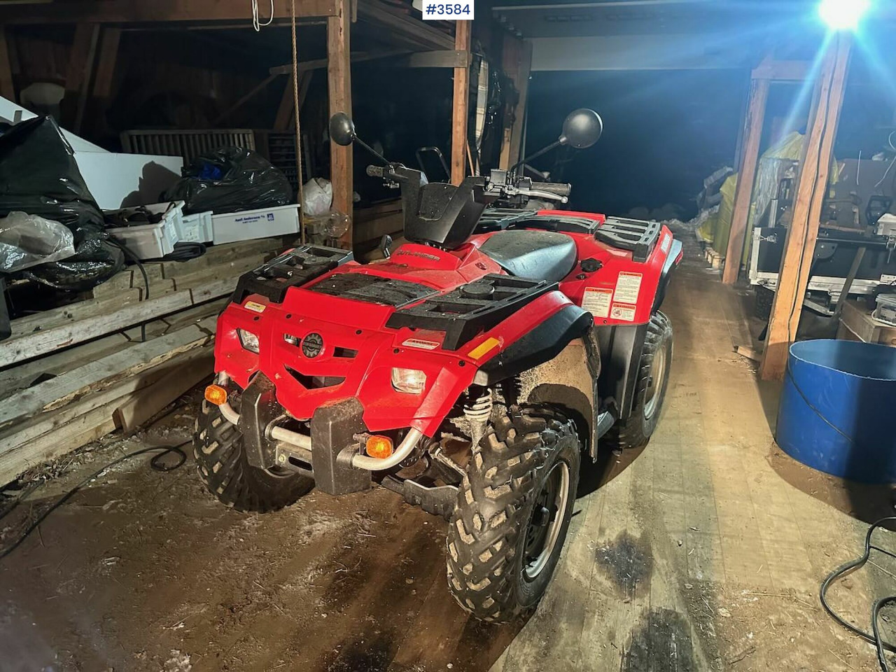 2004 Bombardier Outlander 400 firhjuling w/ Pasture mower and trailer. - ATV/ Quad: picture 2 2004 Bombardier Outlander 400 firhjuling w/ Pasture mower and trailer. - ATV/ Quad: picture 2