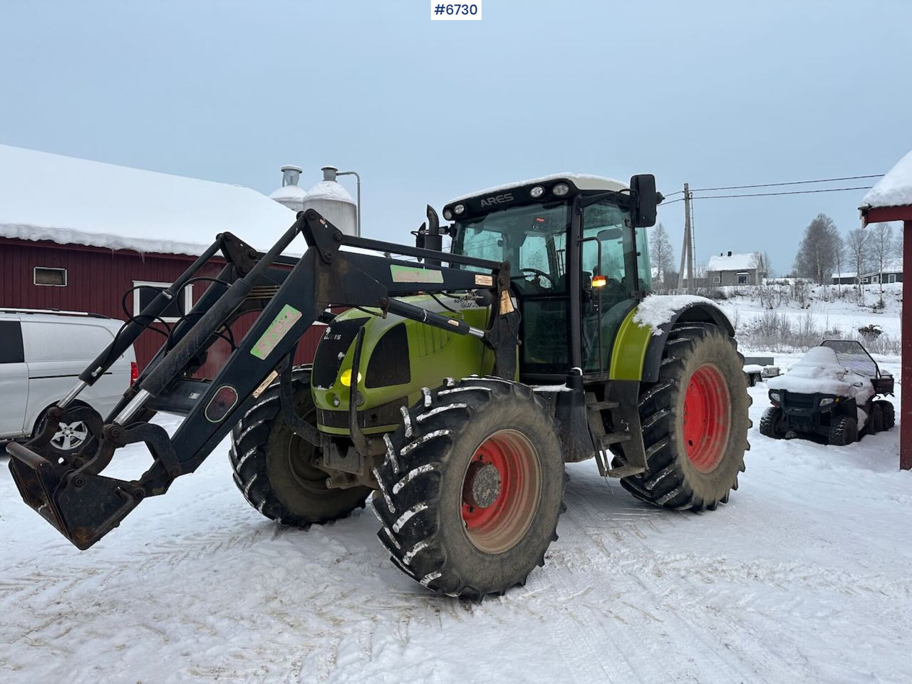 2007 Claas Ares 697 4x4 with front loader. SEE VIDEO. - Farm tractor: picture 1 2007 Claas Ares 697 4x4 with front loader. SEE VIDEO. - Farm tractor: picture 1