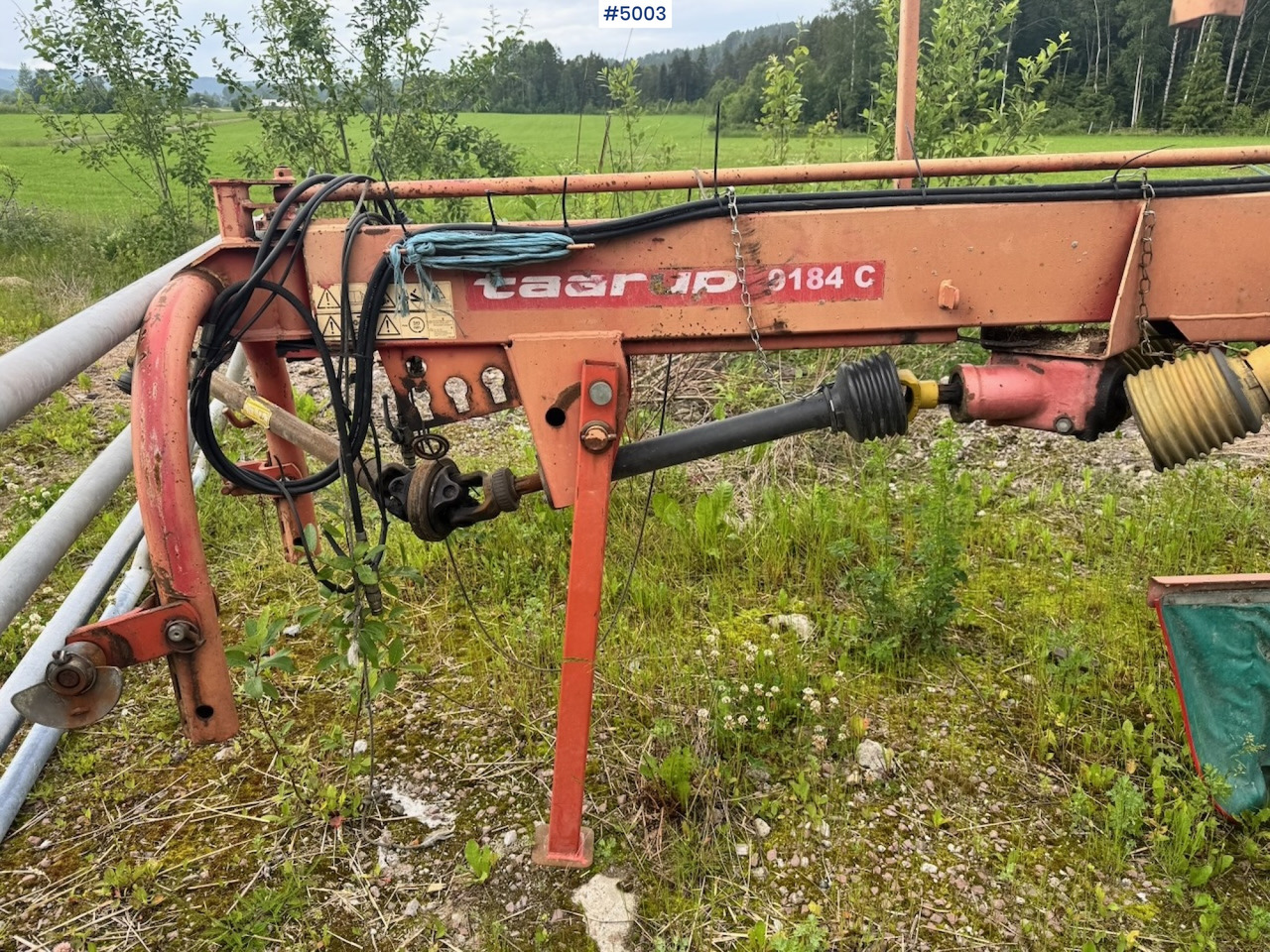 Tedding equipment 2007 Kverneland Taarup 9184C Collector harrow: picture 15