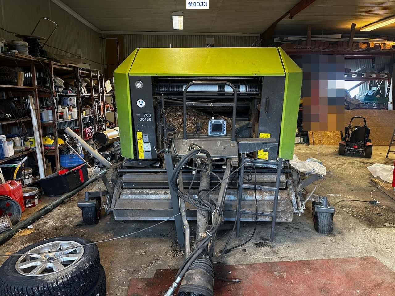 2008 Claas rollant 355 uniwrap round baler press - Tedding equipment: picture 2 2008 Claas rollant 355 uniwrap round baler press - Tedding equipment: picture 2