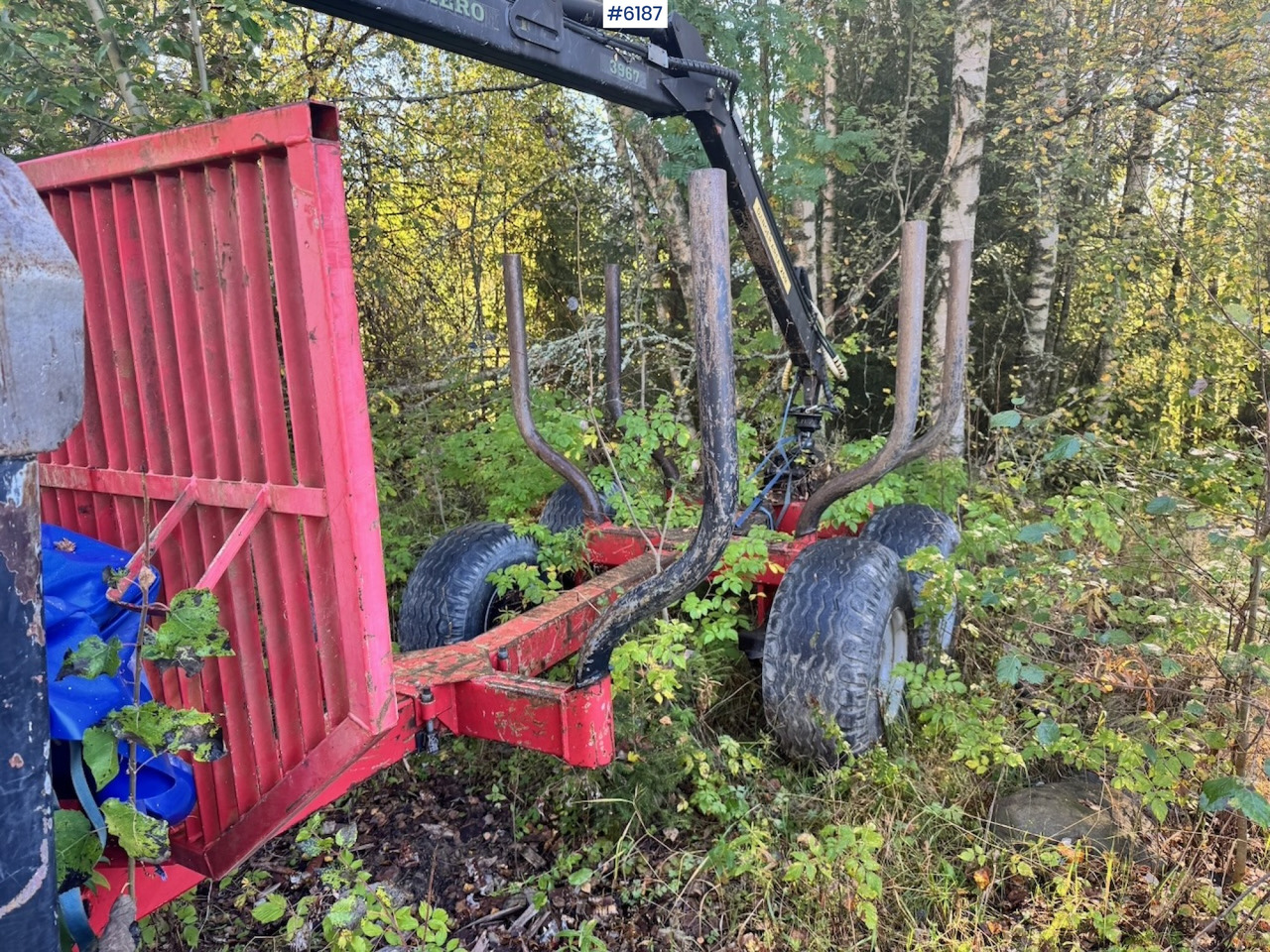 2008 Farmi Primero 3967 Timber trailer. - Log trailer: picture 4 2008 Farmi Primero 3967 Timber trailer. - Log trailer: picture 4