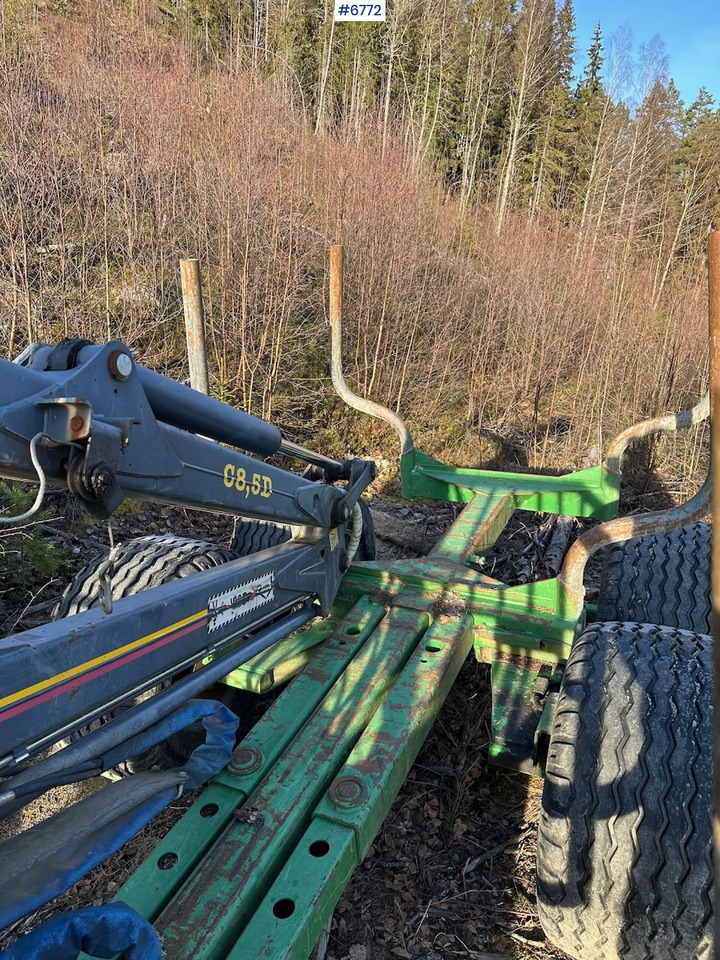 2011 Farma CT 8,5 - 12 Timber trailer - Log trailer: picture 4 2011 Farma CT 8,5 - 12 Timber trailer - Log trailer: picture 4