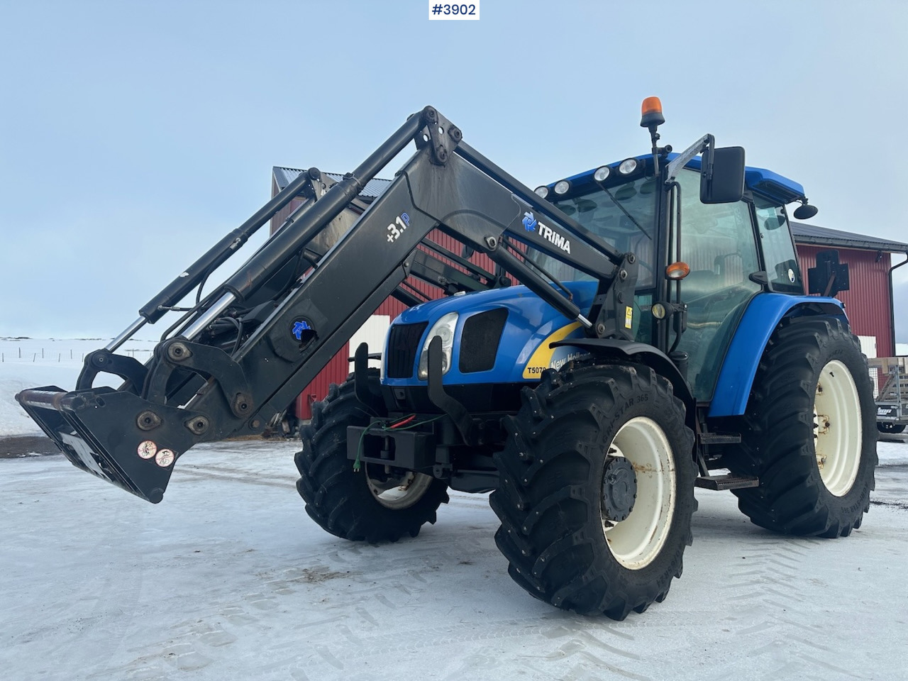 2011 New Holland T5070 4x4 m/ frontlaster - Farm tractor: picture 3 2011 New Holland T5070 4x4 m/ frontlaster - Farm tractor: picture 3