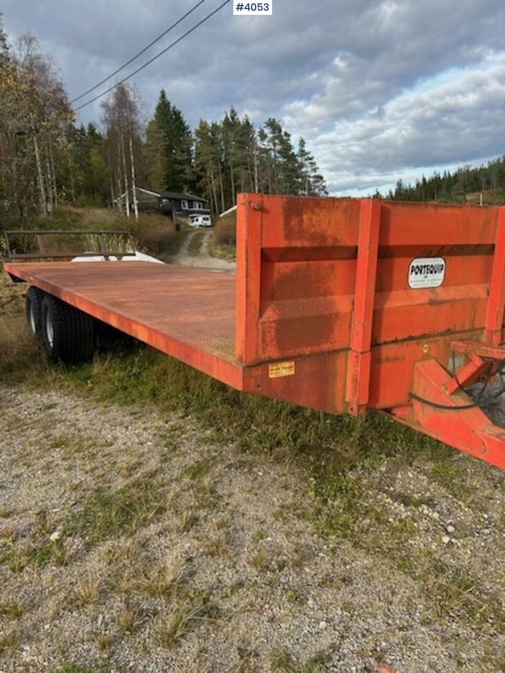 2014 Portequip Bale Trailer - Farm platform trailer: picture 2 2014 Portequip Bale Trailer - Farm platform trailer: picture 2