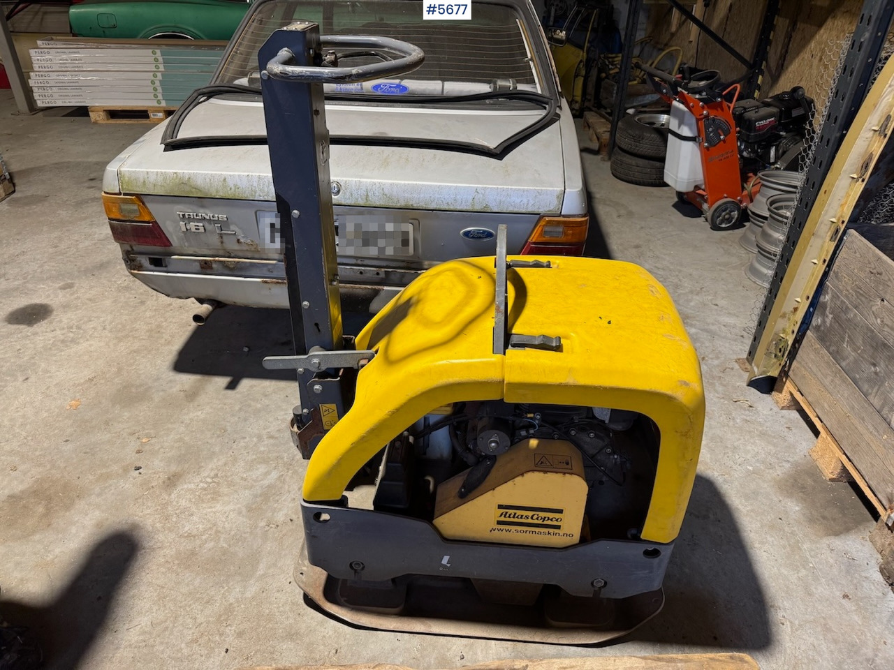 2015 Atlas Copco LG 400 Vibro Plate. - Vibroplate: picture 2 2015 Atlas Copco LG 400 Vibro Plate. - Vibroplate: picture 2