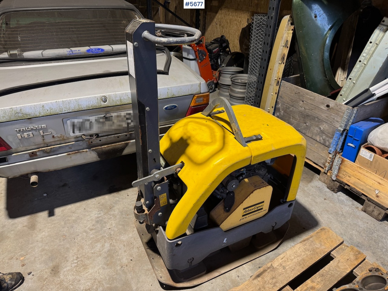 2015 Atlas Copco LG 400 Vibro Plate. - Vibroplate: picture 1 2015 Atlas Copco LG 400 Vibro Plate. - Vibroplate: picture 1