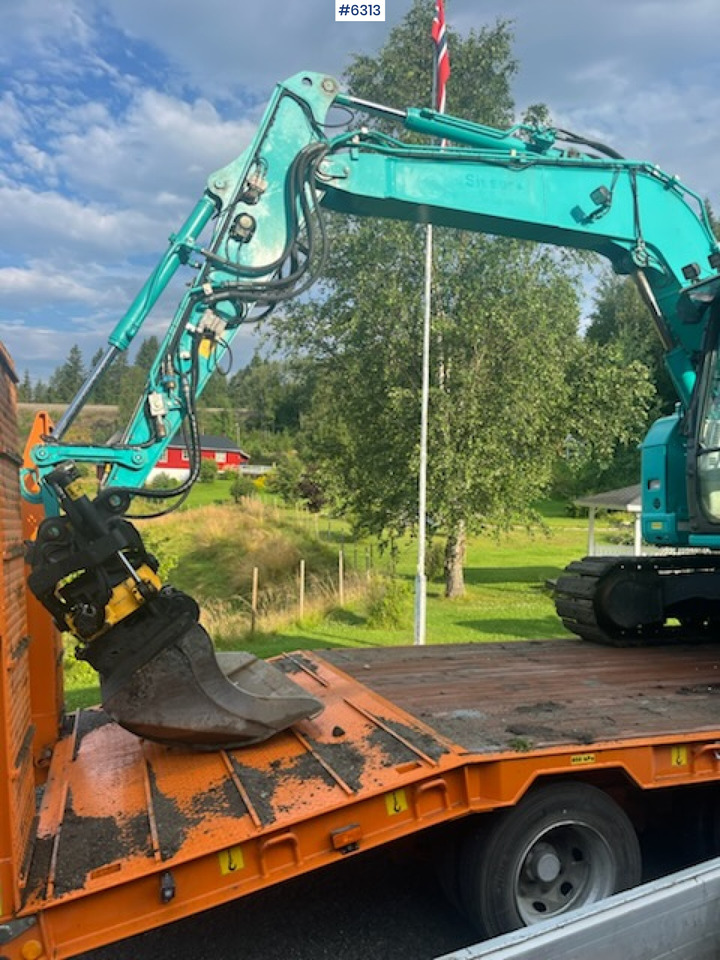 2017 Kobelco SK75SR-3E w/Rotortilt, sanding bucket and narrow bucket. Comes with new certification! - Excavator: picture 3 2017 Kobelco SK75SR-3E w/Rotortilt, sanding bucket and narrow bucket. Comes with new certification! - Excavator: picture 3