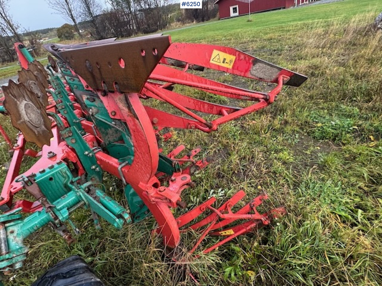 Soil tillage equipment 2017 Kverneland EG 5-coil reversible plow w/ new coulters and extra equipment!: picture 20