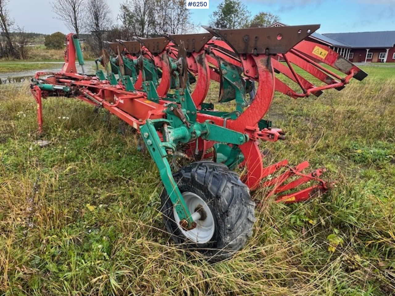Soil tillage equipment 2017 Kverneland EG 5-coil reversible plow w/ new coulters and extra equipment!: picture 6
