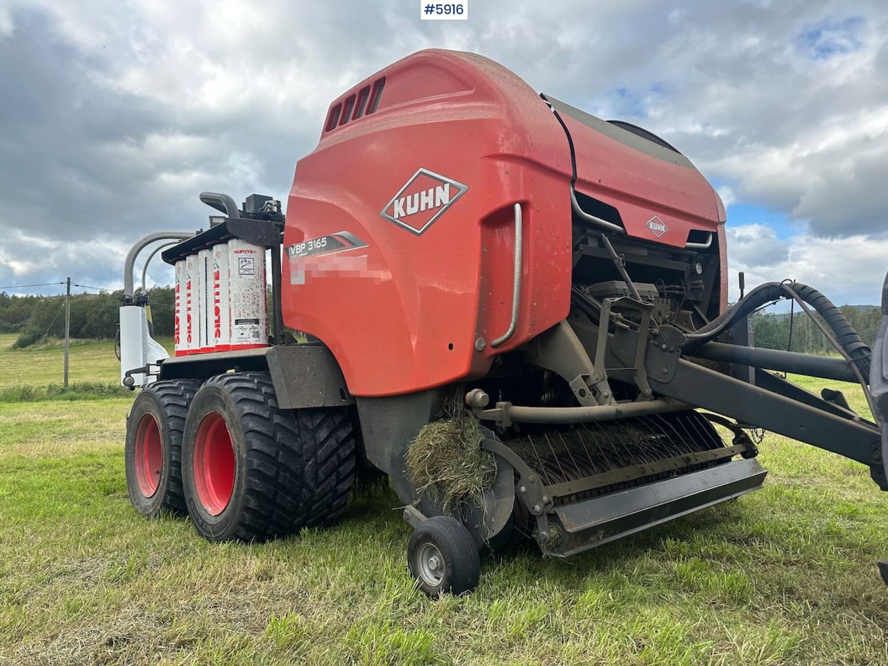 2018 Kuhn VBP 3165 Intelliwrap round baler - Tedding equipment: picture 1 2018 Kuhn VBP 3165 Intelliwrap round baler - Tedding equipment: picture 1