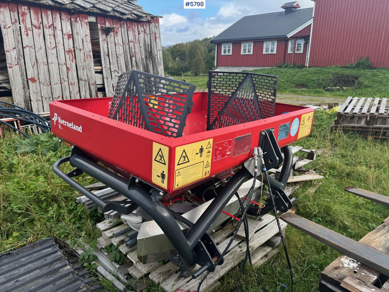 2018 Kverneland Manure spreader. Repair project - Fertilizer spreader: picture 4 2018 Kverneland Manure spreader. Repair project - Fertilizer spreader: picture 4