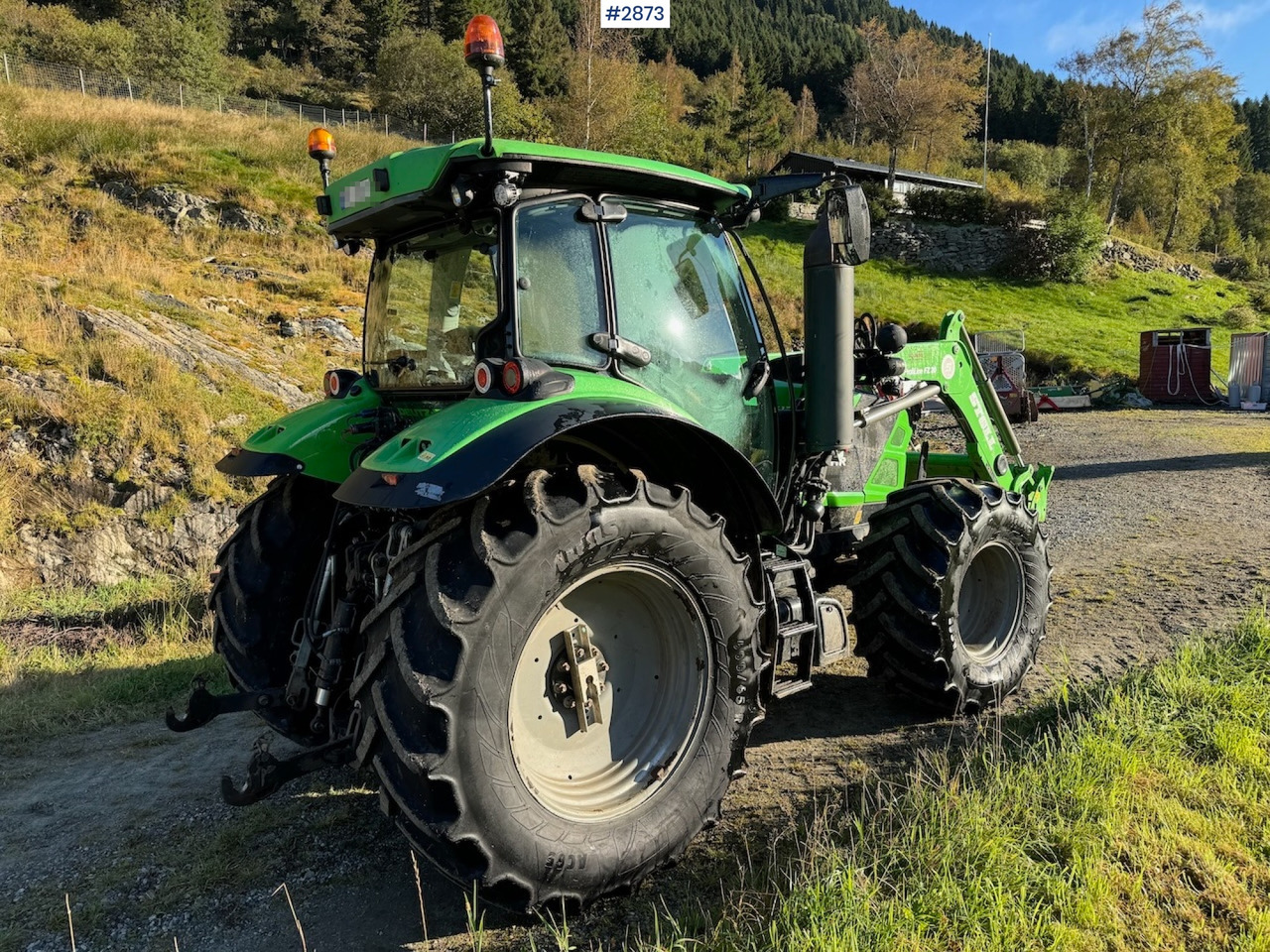2019 Deutz-Fahr 6120 TV w/front loader and twin wheels - Farm tractor: picture 5 2019 Deutz-Fahr 6120 TV w/front loader and twin wheels - Farm tractor: picture 5