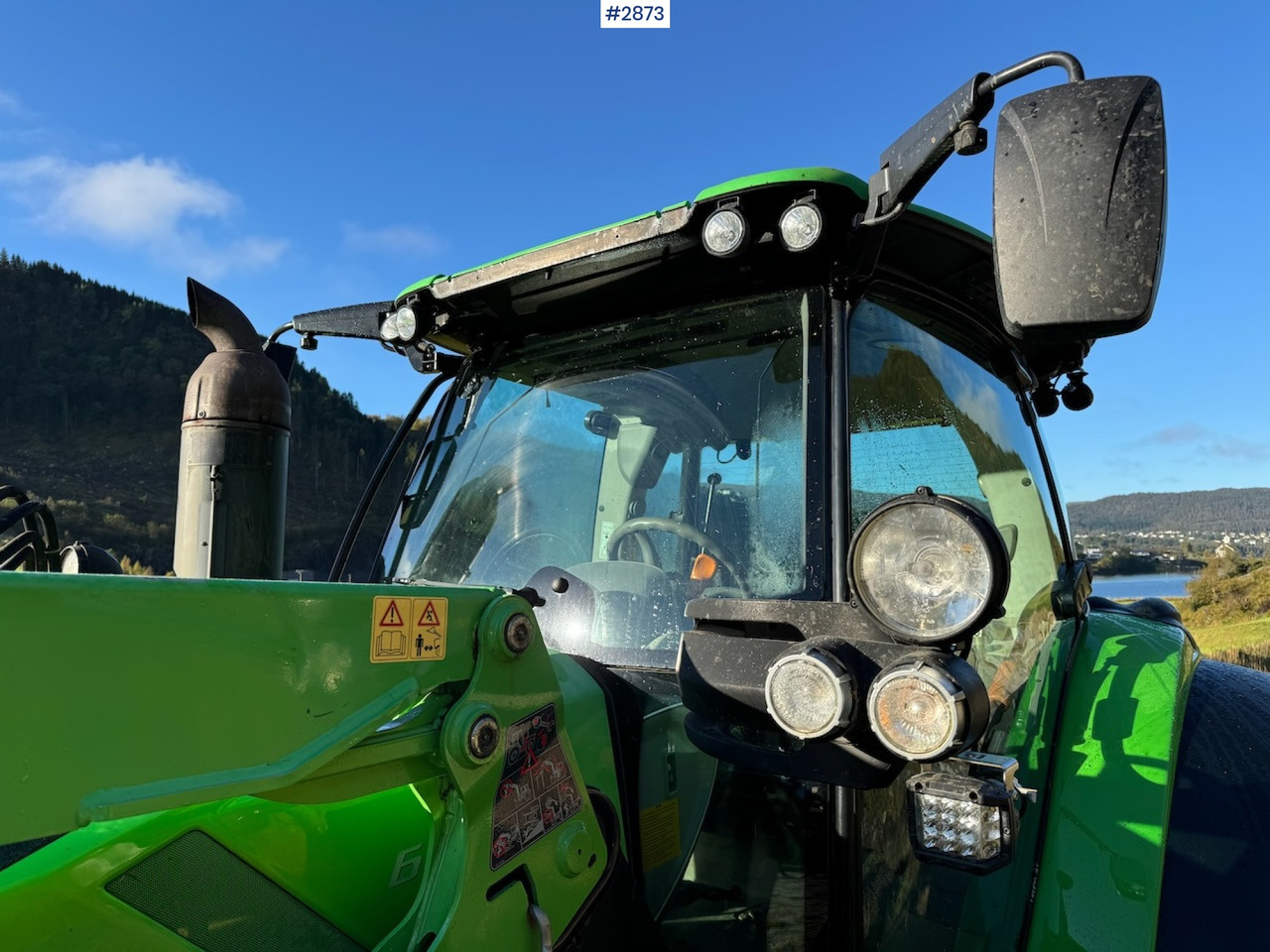2019 Deutz-Fahr 6120 TV w/front loader and twin wheels - Farm tractor: picture 4 2019 Deutz-Fahr 6120 TV w/front loader and twin wheels - Farm tractor: picture 4