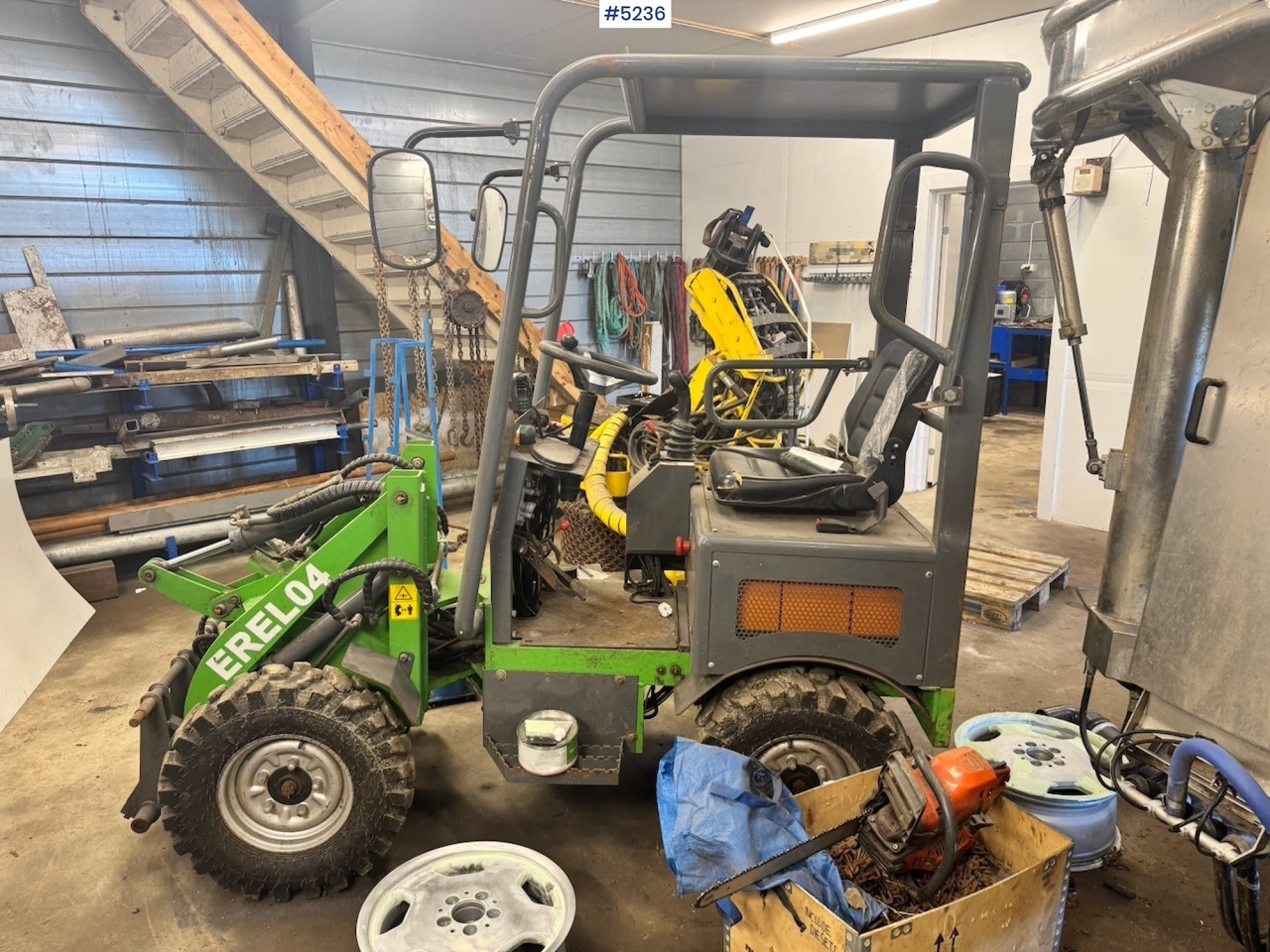 2019 Everun Erel 04 Skid Steer Loader w/ Bucket - Compact loader: picture 1 2019 Everun Erel 04 Skid Steer Loader w/ Bucket - Compact loader: picture 1