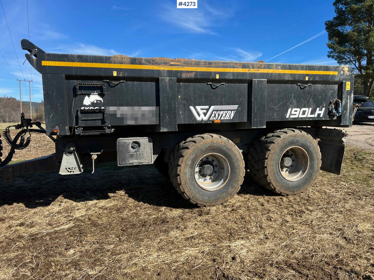 2020 Richard Western wf19DLH 2 axle dump trailer for tractor - Farm tipping trailer/ Dumper: picture 3 2020 Richard Western wf19DLH 2 axle dump trailer for tractor - Farm tipping trailer/ Dumper: picture 3