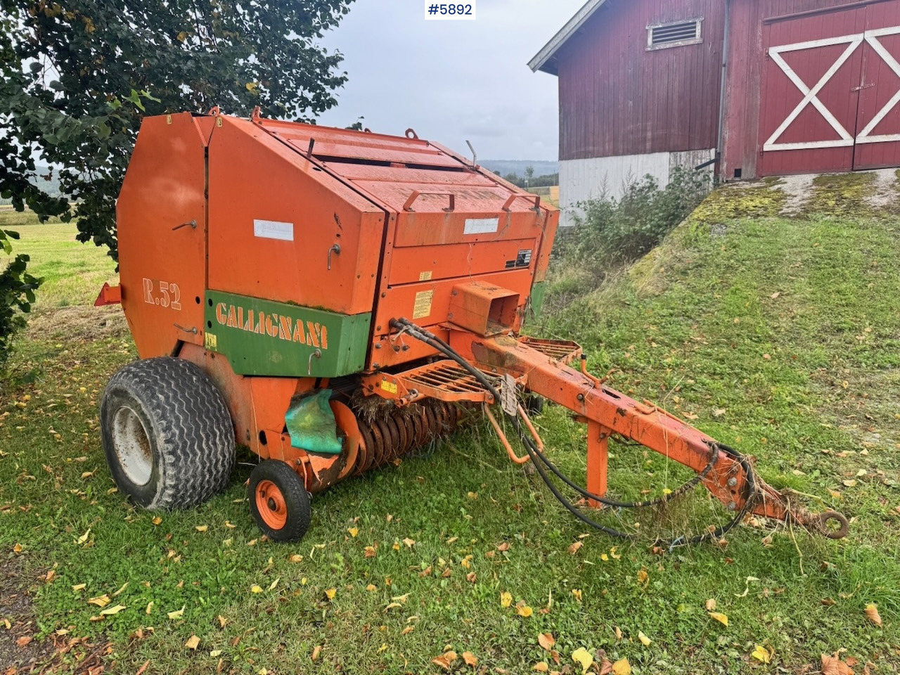 Approx. 1990 Callignani R52 Round baler - Tedding equipment: picture 5 Approx. 1990 Callignani R52 Round baler - Tedding equipment: picture 5