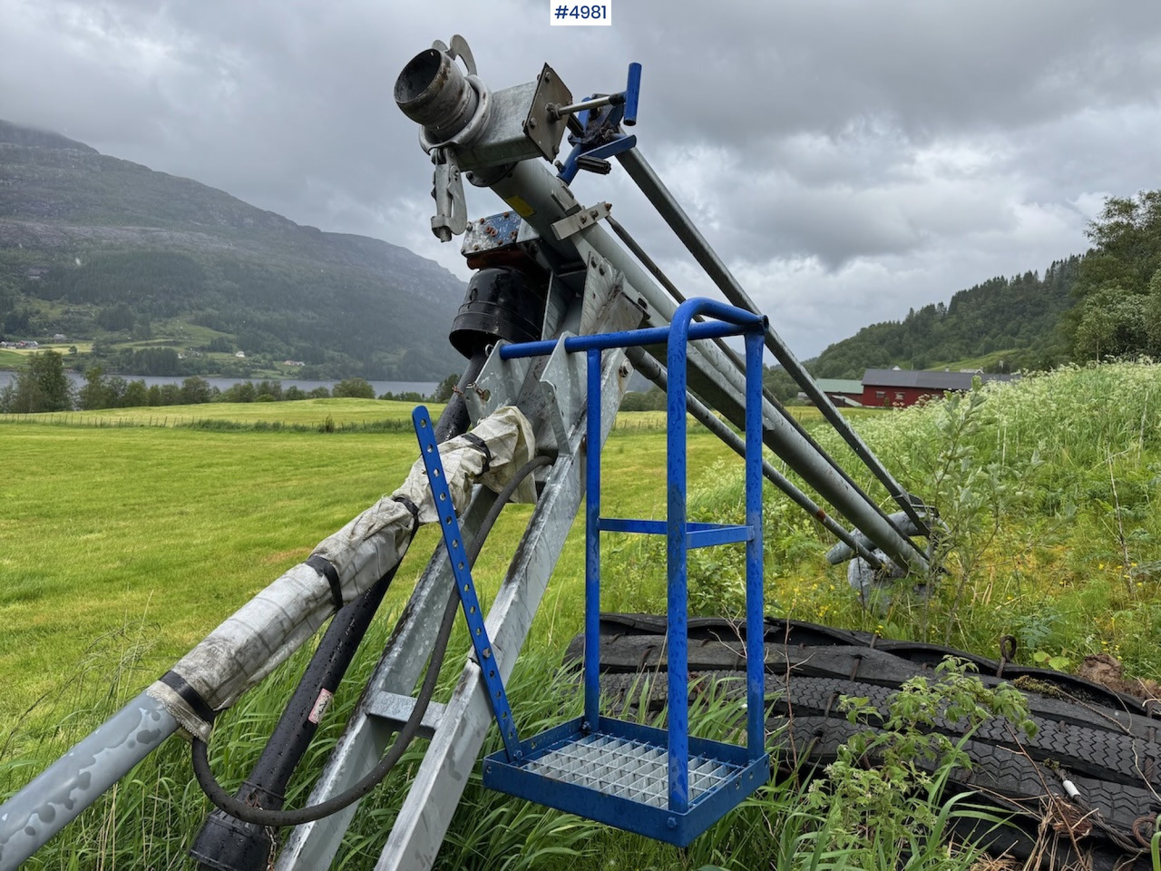 Delaval 4,5 m Manure pump. - Fertilizing equipment: picture 1 Delaval 4,5 m Manure pump. - Fertilizing equipment: picture 1