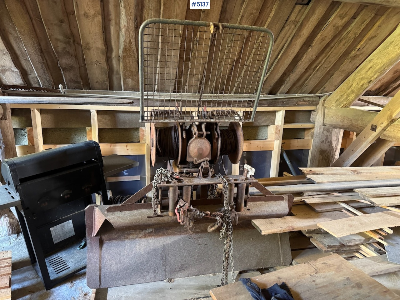 Igland Winch - Forestry equipment: picture 1 Igland Winch - Forestry equipment: picture 1