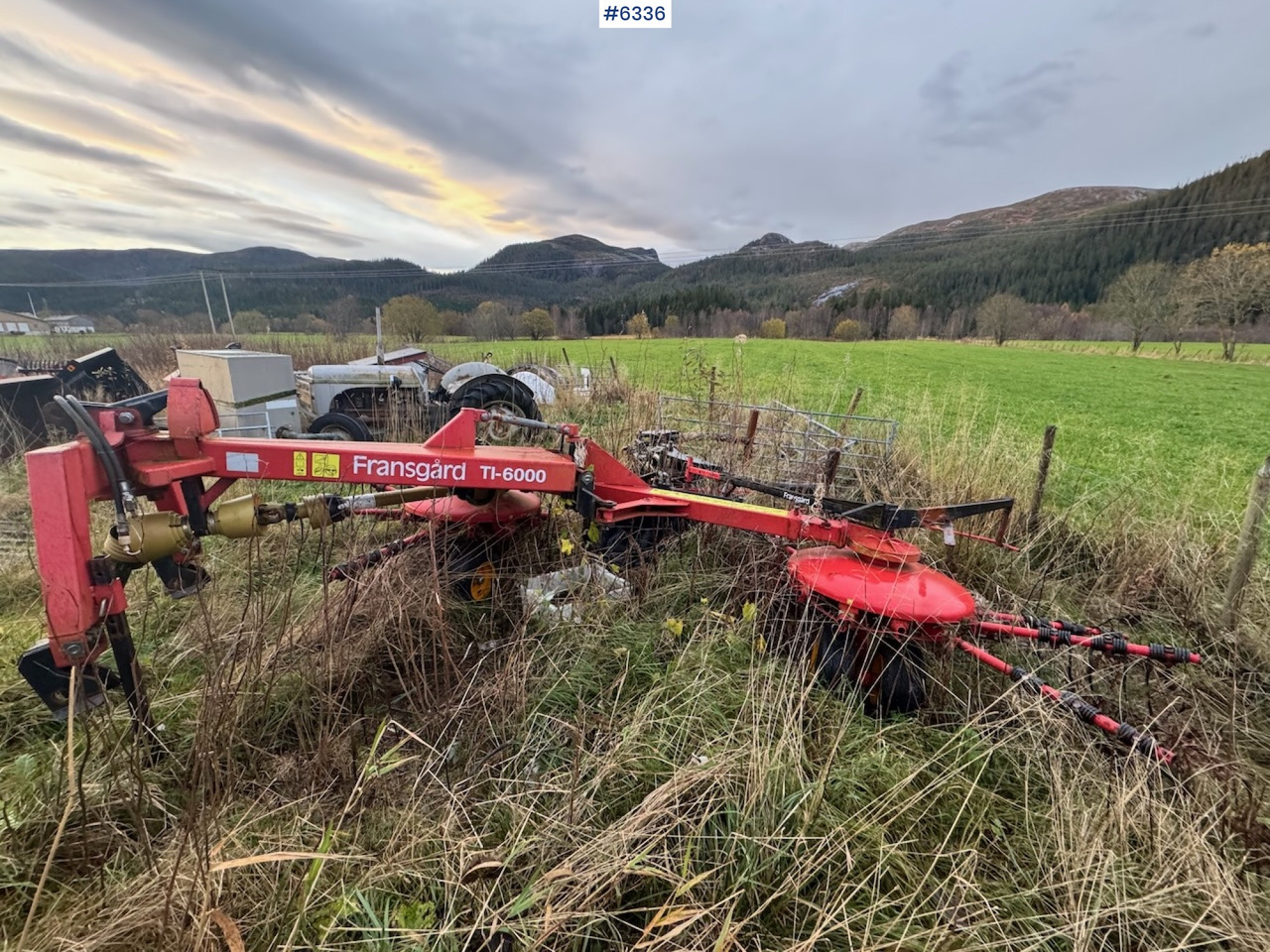 Fransgård TI-6000 combi rake - Tedding equipment: picture 5 Fransgård TI-6000 combi rake - Tedding equipment: picture 5