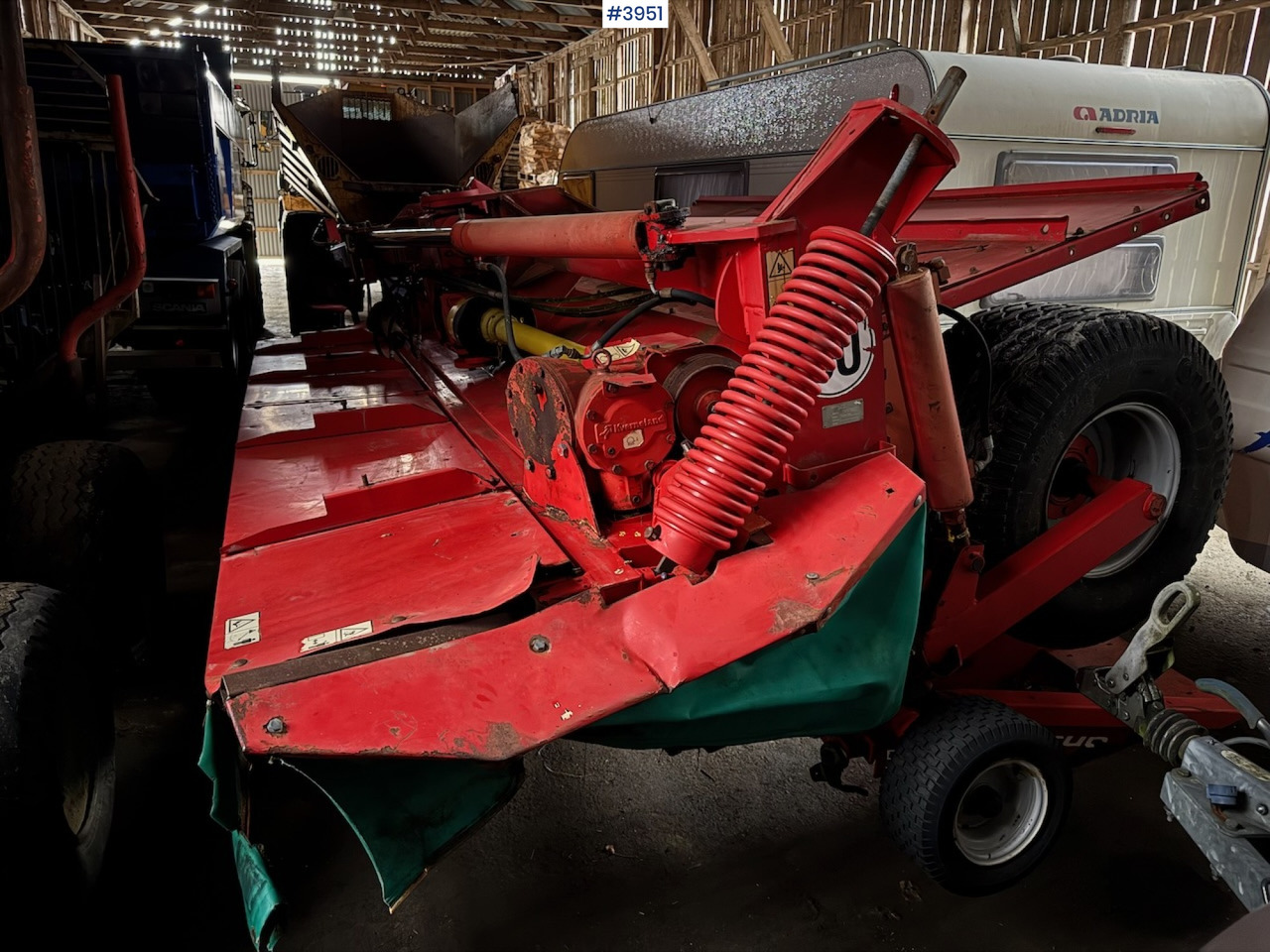 Kverneland Taarup 4040 C Mowing machine w/undercarriage - Tedding equipment: picture 5 Kverneland Taarup 4040 C Mowing machine w/undercarriage - Tedding equipment: picture 5