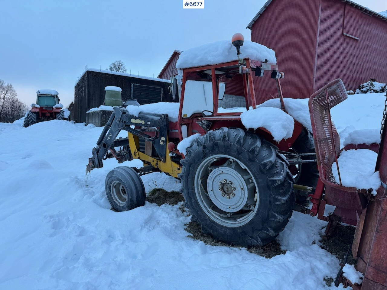 Massey Ferguson 185, Baujahr 1974, mit Frontlader. - Farm tractor: picture 5 Massey Ferguson 185, Baujahr 1974, mit Frontlader. - Farm tractor: picture 5