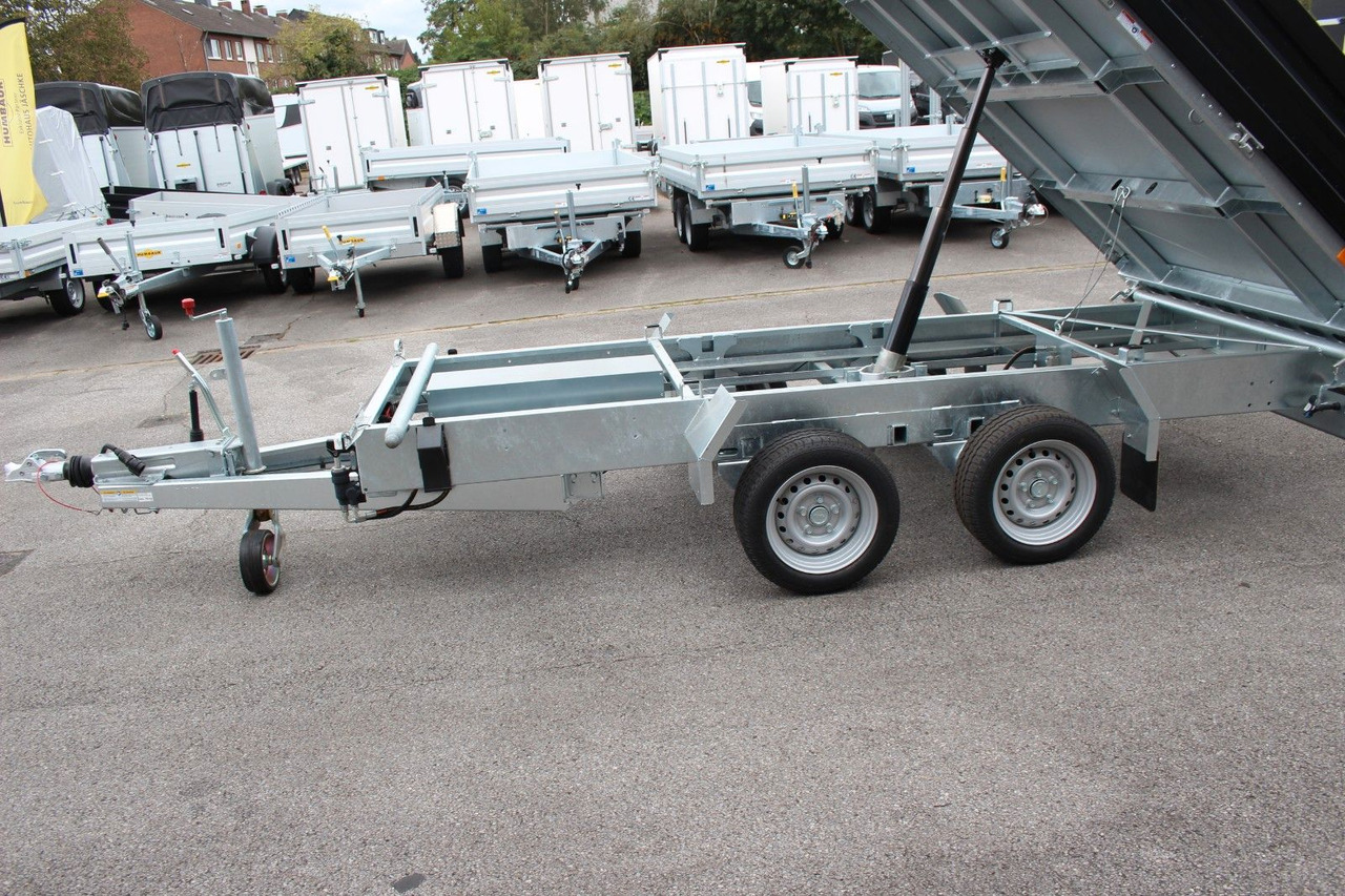Tipper trailer Humbaur HTK 3500.37 Stahl Dreiseitenkipper Parabelfeder: picture 11