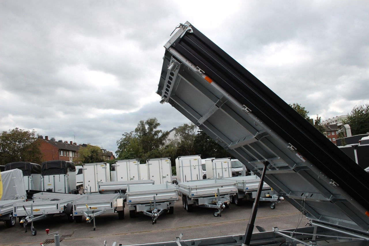 Tipper trailer Humbaur HTK 3500.37 Stahl Dreiseitenkipper Parabelfeder: picture 10
