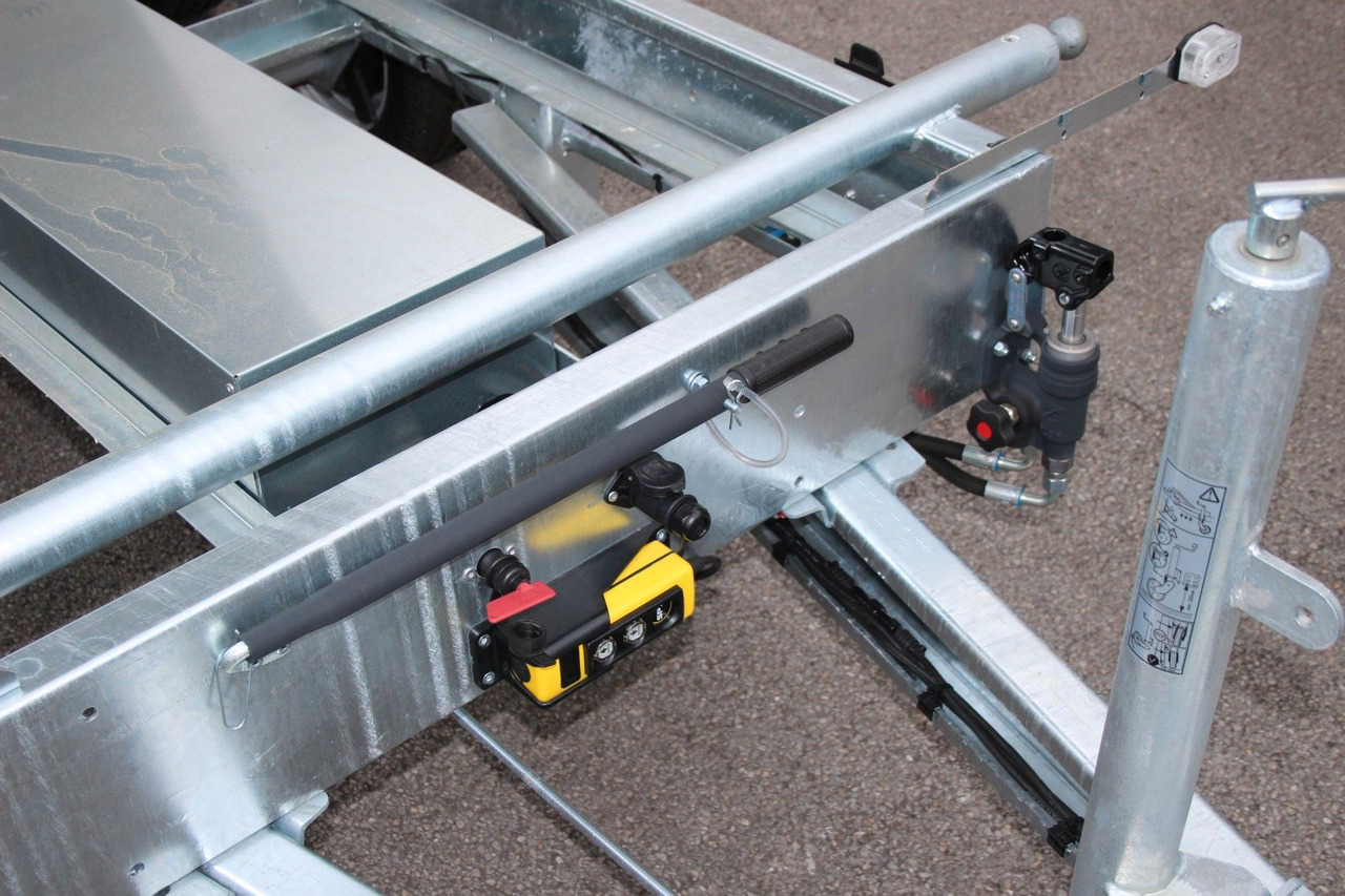 Tipper trailer Humbaur HTK 3500.37 Stahl Dreiseitenkipper Parabelfeder: picture 8