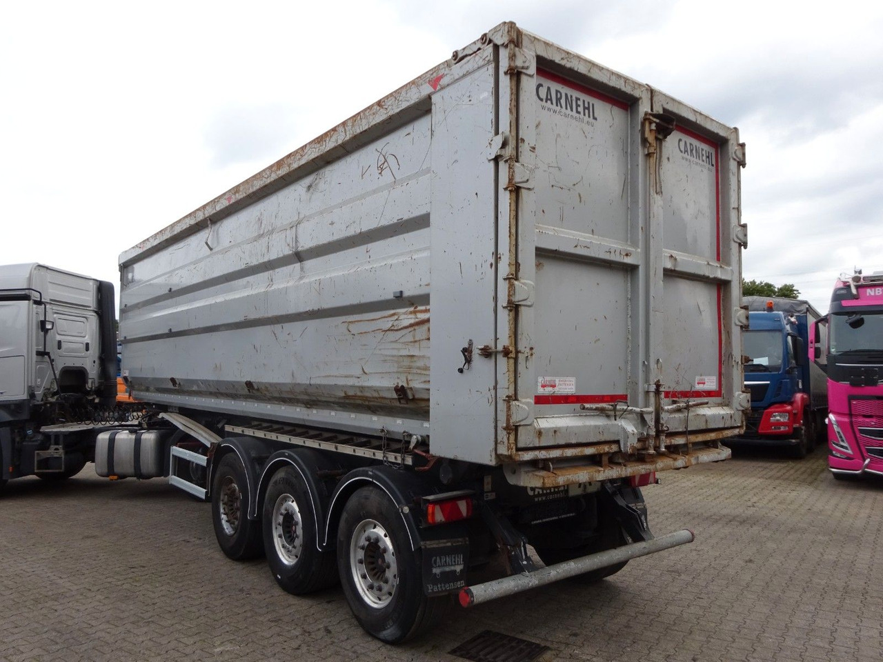 Carnehl Kipp Auflieger aus Stahl mit 3 Achsen - Tipper semi-trailer: picture 5 Carnehl Kipp Auflieger aus Stahl mit 3 Achsen - Tipper semi-trailer: picture 5