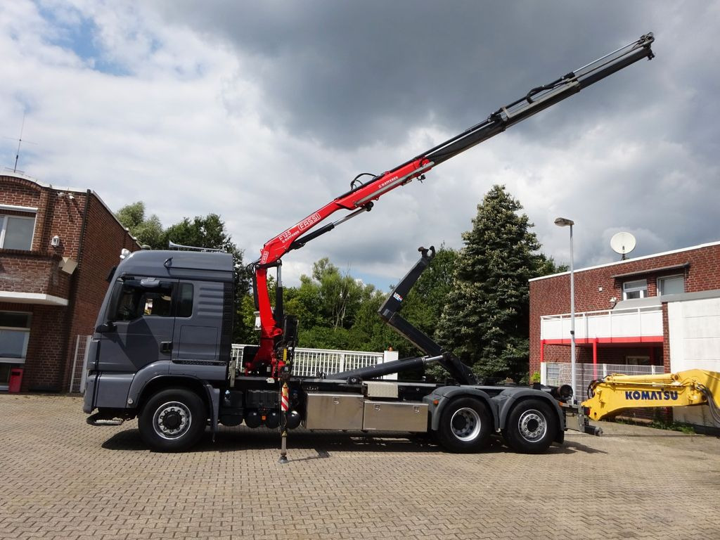 MAN 26.500 Abroller + Fassi F125A Kran 6x2-4 Allrad MAN 26.500 Abroller + Fassi F125A Kran 6x2-4 Allrad - Hook lift truck, Crane truck: picture 1 MAN 26.500 Abroller + Fassi F125A Kran 6x2-4 Allrad MAN 26.500 Abroller + Fassi F125A Kran 6x2-4 Allrad - Hook lift truck, Crane truck: picture 1