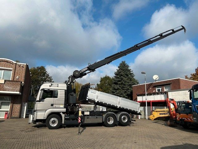 MAN 28.500 TGS 3Skipper + Fassi 395 Kran+Greifer 6x2 - Crane truck: picture 5 MAN 28.500 TGS 3Skipper + Fassi 395 Kran+Greifer 6x2 - Crane truck: picture 5
