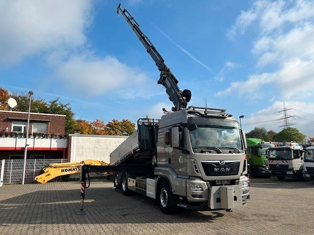 MAN 28.500 TGS 3Skipper + Fassi 395 Kran+Greifer 6x2 - Crane truck: picture 1 MAN 28.500 TGS 3Skipper + Fassi 395 Kran+Greifer 6x2 - Crane truck: picture 1