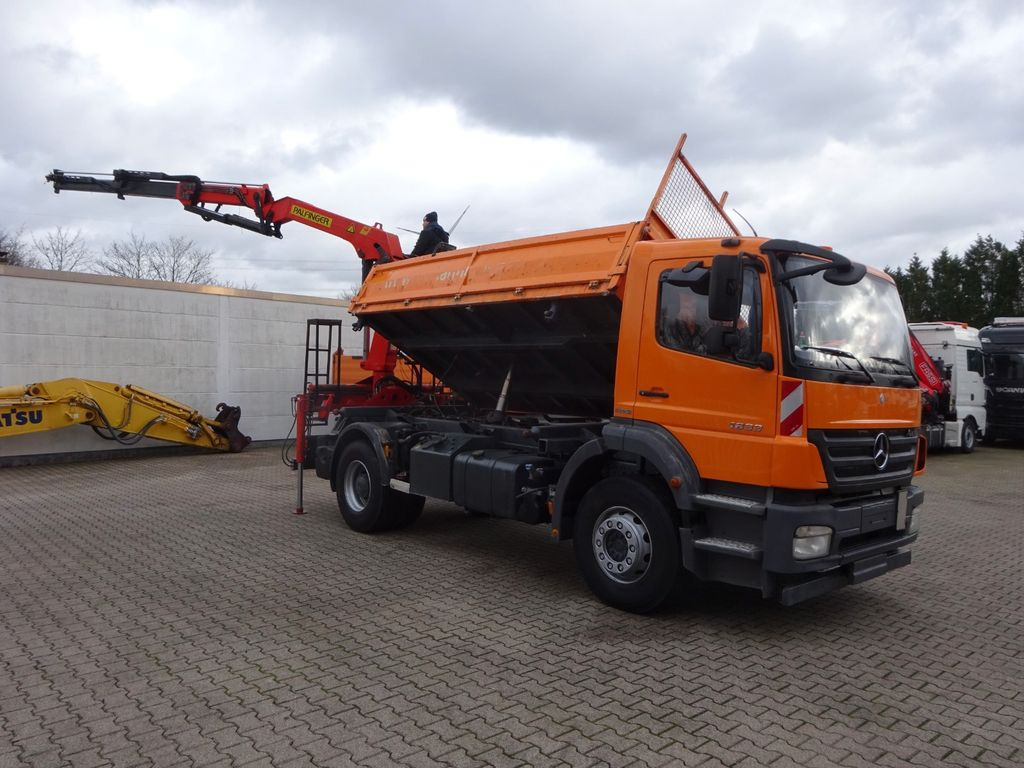 Tipper, Crane truck Mercedes-Benz 1833 Axor Kipper mit Kran Wechselsytem Mercedes-Benz 1833 Axor Kipper mit Kran Wechselsytem: picture 6 Tipper, Crane truck Mercedes-Benz 1833 Axor Kipper mit Kran Wechselsytem Mercedes-Benz 1833 Axor Kipper mit Kran Wechselsytem: picture 6
