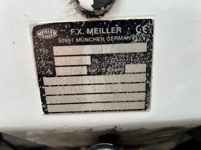 Tipper Mercedes-Benz 2543 Antos MEILLER Absetzer + Lift-Lenkachse: picture 15